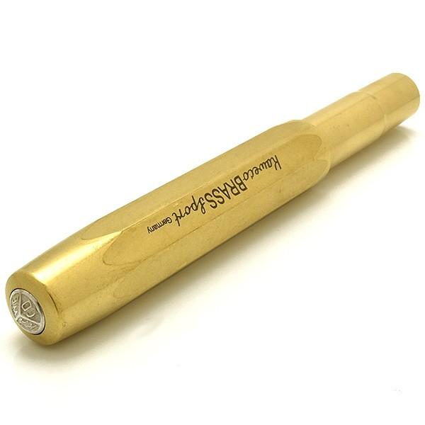 Kaweco（カヴェコ） ボールペン 名入れ ローラーボール ブラススポーツ