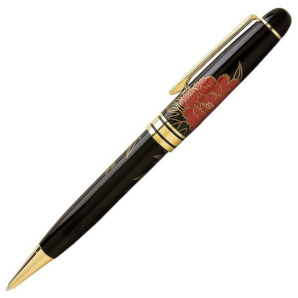 ボールペン アゾン 輪島塗 蒔絵 雅風 牡丹 ぼたん AX-8801 36610