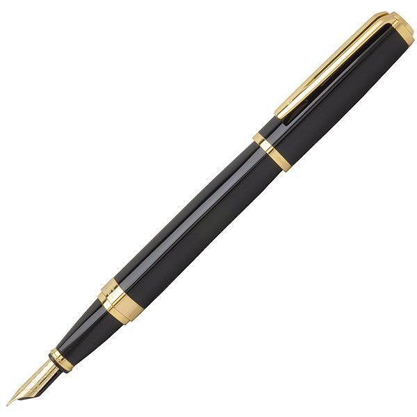 Waterman エクセプション￼•スリムブラックラッカーGT FP F エクセプション・スリム ブラックラッカーGT 万年筆 F [18金