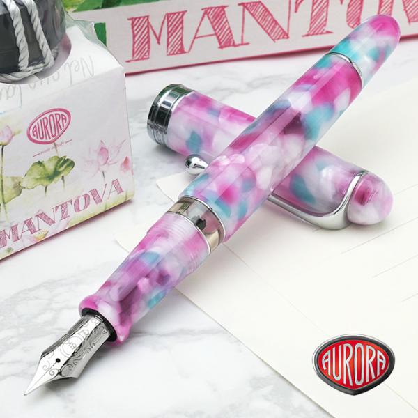 AURORA 万年筆 Mantova 888-VMN Mの三角研ぎ penworld_47062