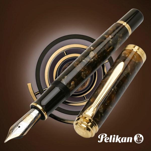 ペリカン万年筆　限定品　Ｍ1000ルネッサンスブラウン 31WCA2-rIXL.jpg