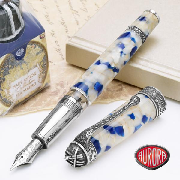 アウロラ（AURORA） 万年筆 限定品 マッパ・アンティーカ フラ・マウロ