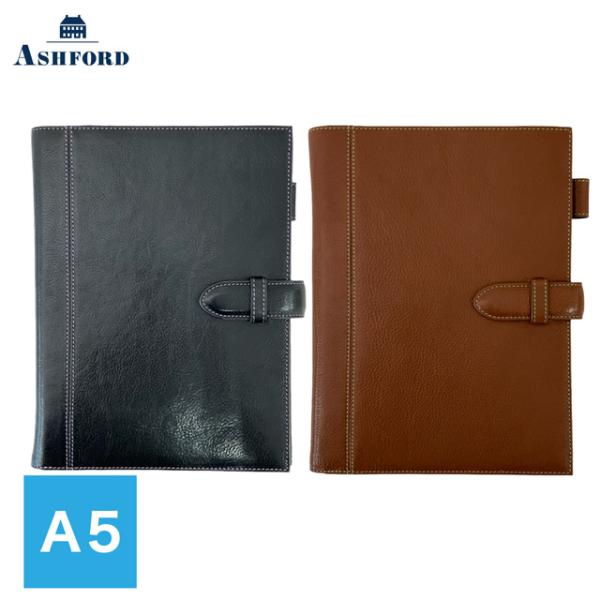 アシュフォード手帳　紙もの大量セット ASHFORD（アシュフォード） システム手帳 A5 ナトゥーラ ベルト 19mm