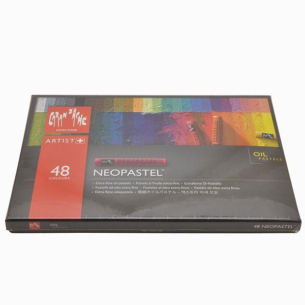 CARAN d'ACHE 色鉛筆 48色 カランダッシュ プレゼント パステル ネオ