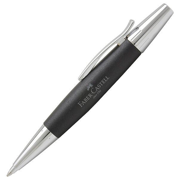 ボールペン ファーバーカステル 名入れ FABER-CASTELL エモーション ウッドクローム 148383 梨の木 ブラック クリスマス ギフト プレゼント 爆買