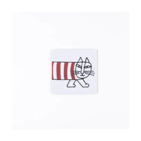 コースター/マイキー/リサ・ラーソン/北欧/スウェーデン/オプトデザイン/猫/ねこ/ネコ/木製/コップ敷き/コップ受け/Lisa Larson/Opto Design