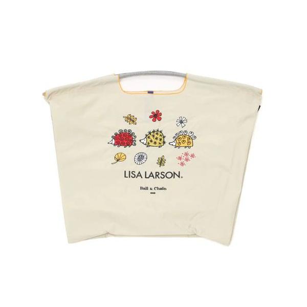 はりねずみショッピングバッグ/Ｌ/リサ・ラーソン/Ball&Chain/エコバッグ/折りたたみバッグ/サブバッグ/Lisa Larson/ボールアンドチェーン/針鼠