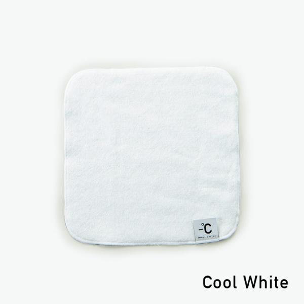 マイナスディグリー/クール ホワイト/100%/ハンカチ/冷感素材/コットン/今治/無地/Minus Degree/cool white/白/しろ/ハンドタオル/手拭き/Towel