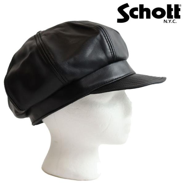 Schott キャスケット Schott N.Y.C（ショット） 正規取り扱い店 Schott 782-2974001 LEATHER