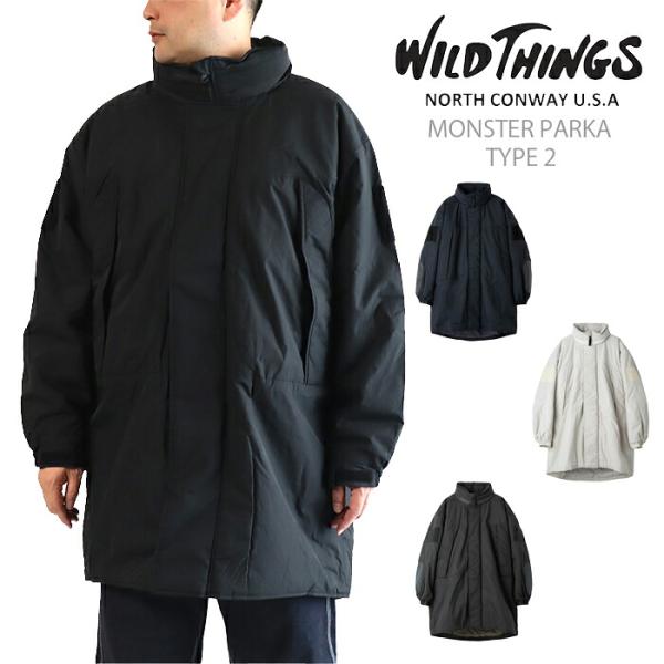 ワイルドシングス WILD THINGS モンスターパーカー タイプ2 MONSTER PARKA TYPE2 カジュアル アウターウェア WT25101SK WILD THINGS（ワイルドシングス） ジャケット ジャンパー wt25101sk
