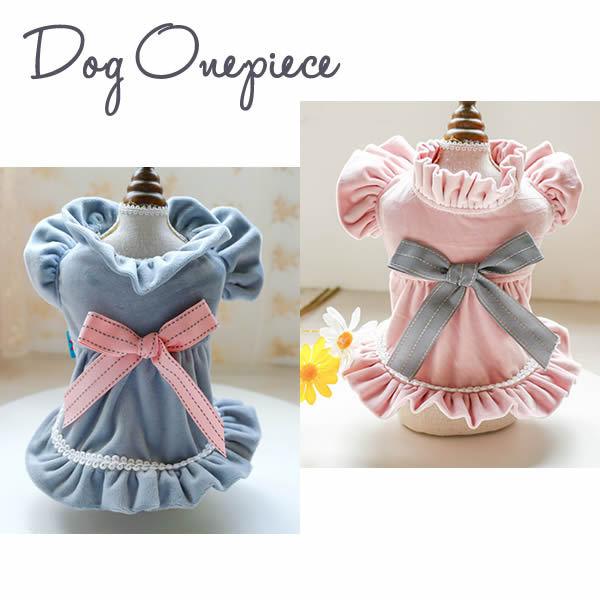 Sale 新作 犬服 犬 服 リボン付き 首元ふりふり 袖口ふりふり ワンピース Xs S M L Faw376 Pepe ペット用品専門店 通販 Yahoo ショッピング
