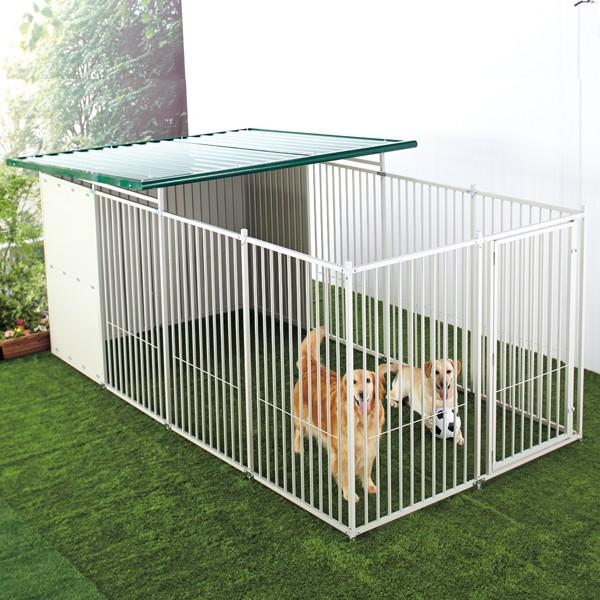 犬 屋外用サークル 12面 高さ:Hi 屋根サイズ:L (幅182 犬 屋外用サークル 12面 高さ:Hi 屋根サイズ:L (幅182