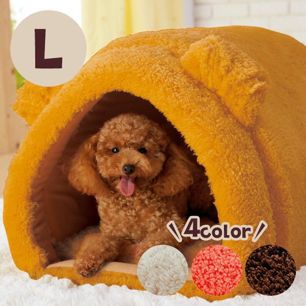 抗菌防臭ふんわりアニマルベッド オレンジL