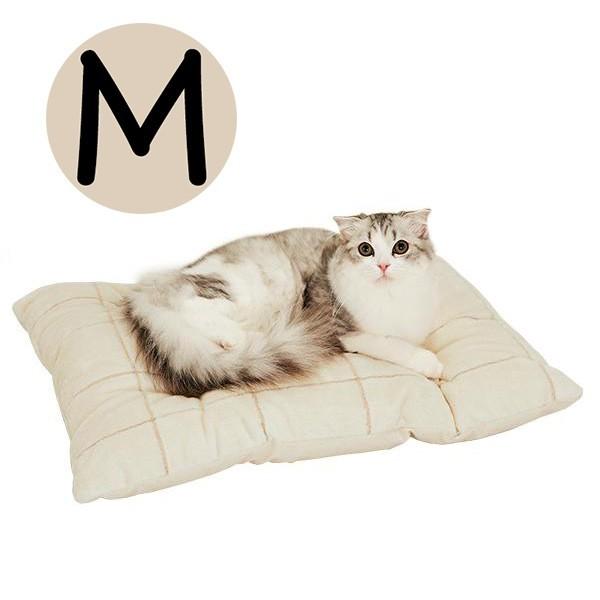 犬 猫 ベッド オーガニックコットンふわふわクッション M