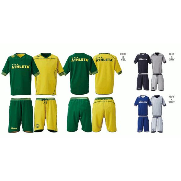 ATHLETA リバーシブル プラクティスシャツ上下セットジュニア 02260 :02260j:Futsal Proshop ピケーナアーリア 通販 アスレタ リバーシブル プラシャツ