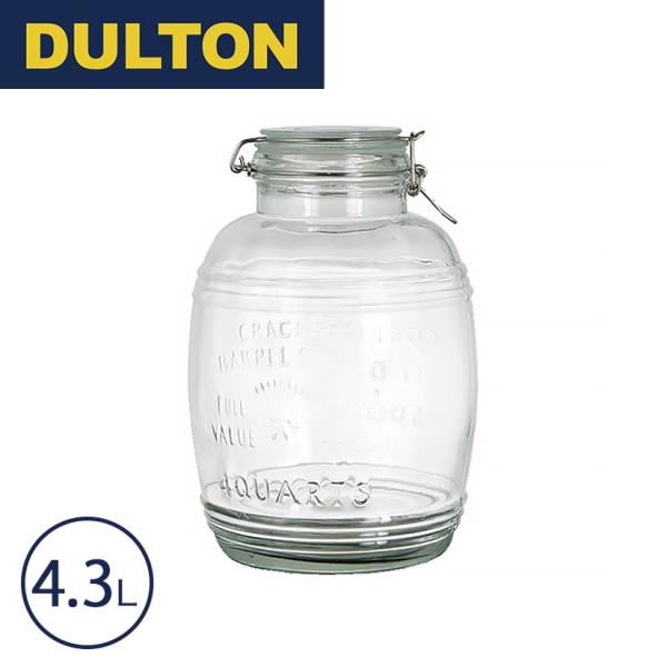 DULTON（ダルトン） 保存容器 フタ付き 密封 ガラスキャニスター