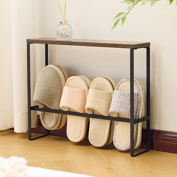 【より多くの機能】シンプルなデザインなので玄関シューズラックだけではなく、リビングルーム、ベッドルーム、バルコニー、廊下などに置いても周りの環境やインテリアに馴染み、毎日使うからこそ素敵で快適に飾りたいものです。