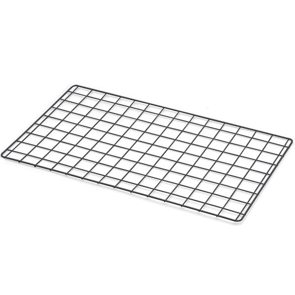 メタルラック メッシュパネル 幅約43×奥行約73 ブラック ポール直径19mm パーツ ラック 収納 カスタマイズ