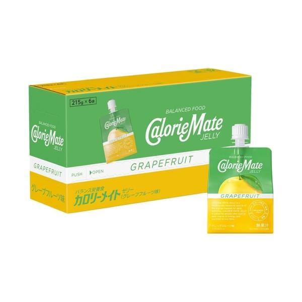 大塚製薬 カロリーメイト ゼリー グレープフルーツ味 6袋入