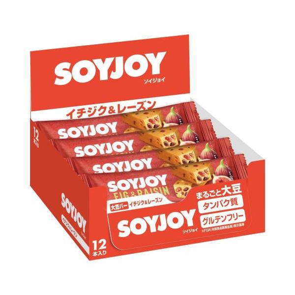 大塚製薬 SOYJOY ソイジョイ イチジク＆レーズン 12本セット