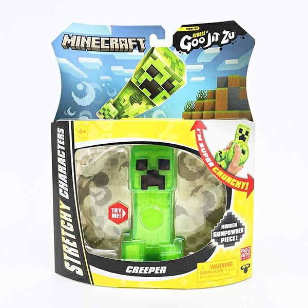 マインクラフト クリーパー GOO JIT ZU スクイーズ 玩具 マイクラ