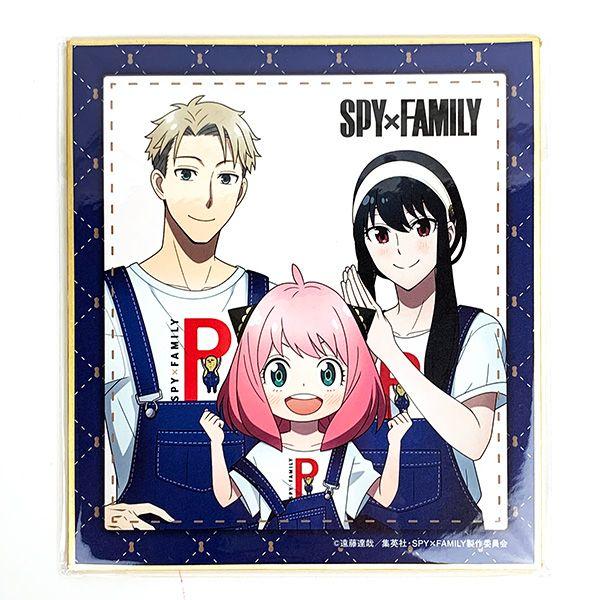 スパイファミリー3人セット スパイファミリー SPY×FAMILY 3人 フォージャー家 ミニ色紙