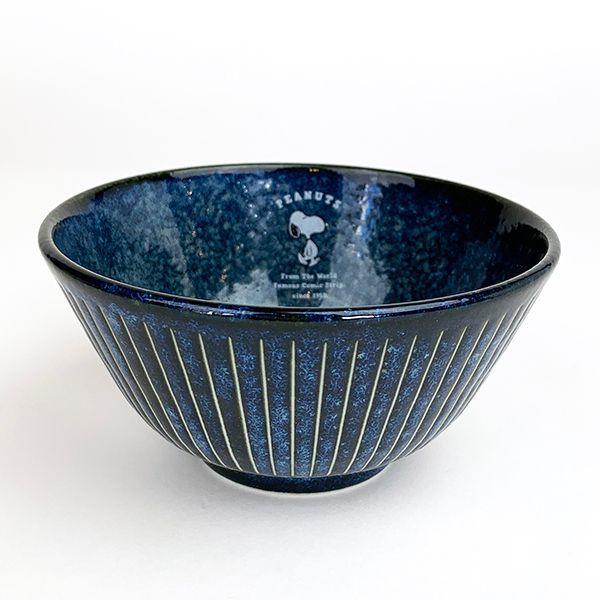 他サイト： PEANUTS スヌーピー インディゴライスボール ごはん茶碗 キッチン用品 グッズ 日本製の商品画像