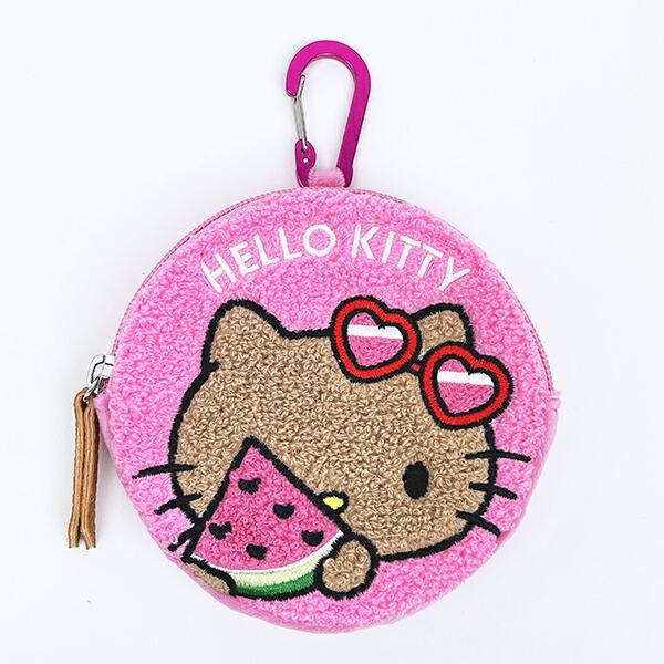サンリオ 日焼けキティ サークルさがらポーチ Sanrio : パーフェクト