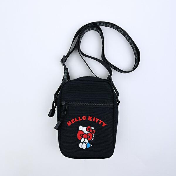 サンリオ ハローキティ 目隠しミニショルダーバッグ (ブラック) Sanrio