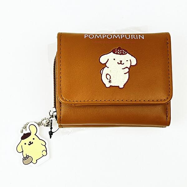平成レトロ　レア　ポムポムプリン 三つ折り財布 ビニール製 平成レトロ レア ポムポムプリン 三つ折り財布 ビニール製 平成レトロ