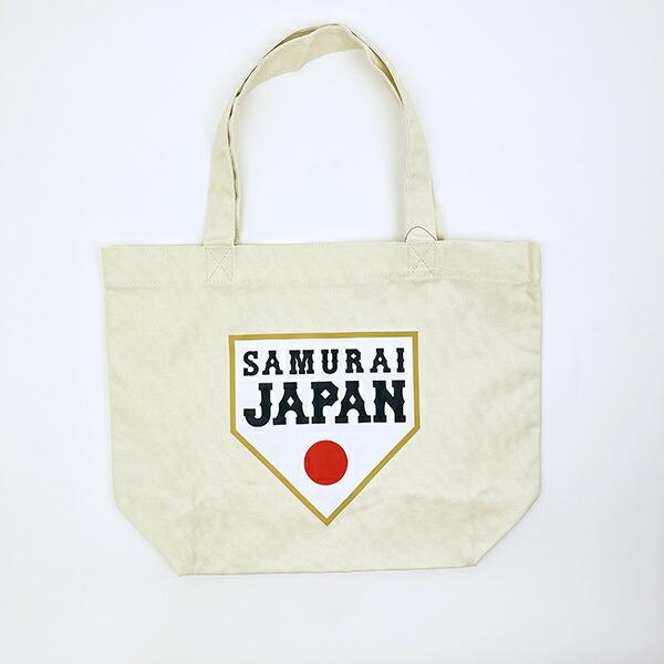 侍ジャパン トートバッグ アイボリー 日本代表 野球 : パーフェクト