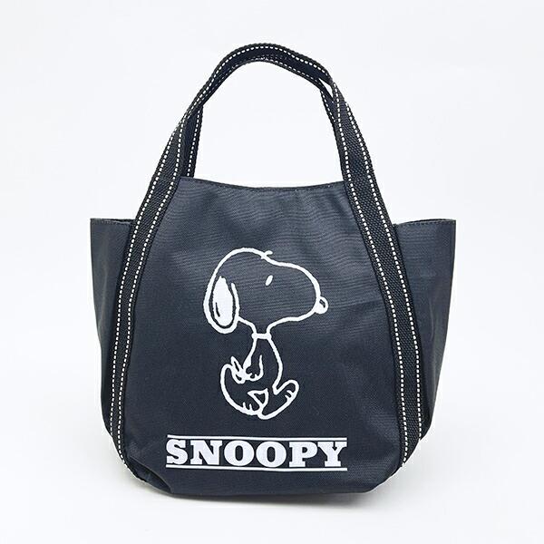 スヌーピー ミニバルーントートバッグ ブラック SNOOPY