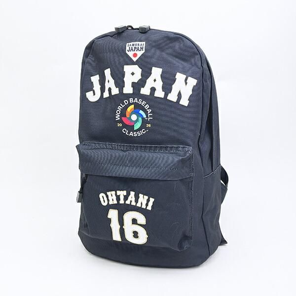 OHTANI 16 SAMURAI JAPAN リュック WBC 2026 (WORLD BASEBALL CLASSIC) 侍ジャパン『16』 デイバッグ