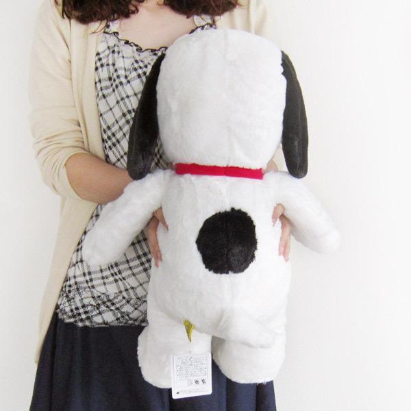 SNOOPY（スヌーピー） ぬいぐるみ L ブラック ハグハグ : パーフェクト