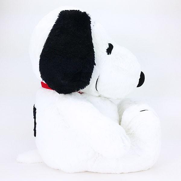 SNOOPY（スヌーピー） ぬいぐるみ L ブラック ハグハグ : パーフェクト