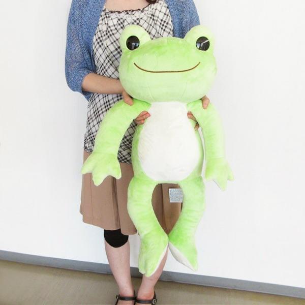 ベーシックピクルス ぬいぐるみ L Pickles the frog : パーフェクト