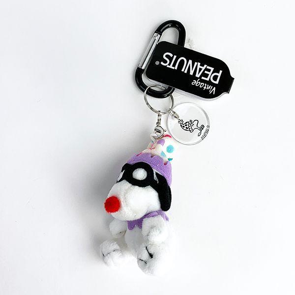 Peanuts スヌーピー カラビナmc ピエロ マスコット ストラップ グッズ 1215 パーフェクトワールド 通販 Yahoo ショッピング