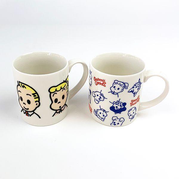 オサムグッズ マグカップ フェイス 食器 コップ カップ OSAMU ホワイト
