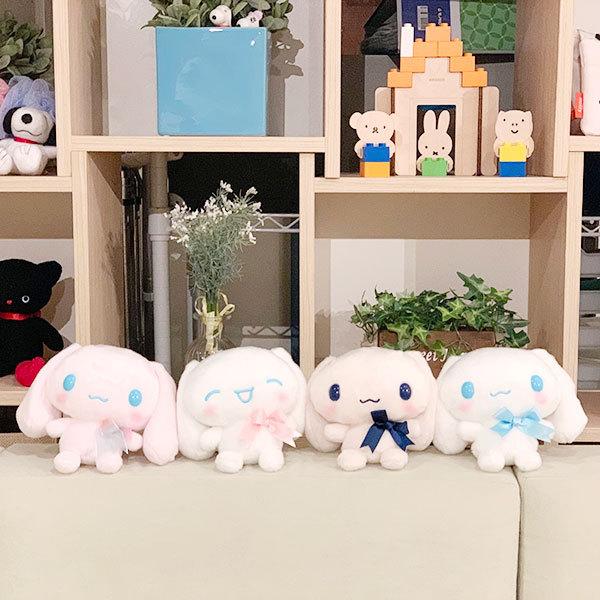 シナモロール ふわくた WH ぬいぐるみ ベビー インテリア 白 グッズ