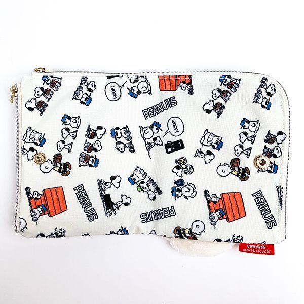 SNOOPY（スヌーピー） PEANUTS SNOOPY OLAF ANDY 折りたたみポーチ