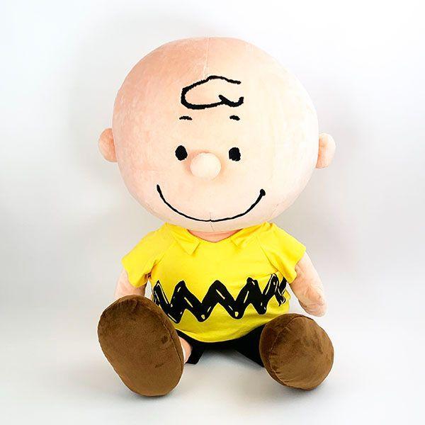 SNOOPY スヌーピー ソフト ぬいぐるみ 2L チャーリー・ブラウン