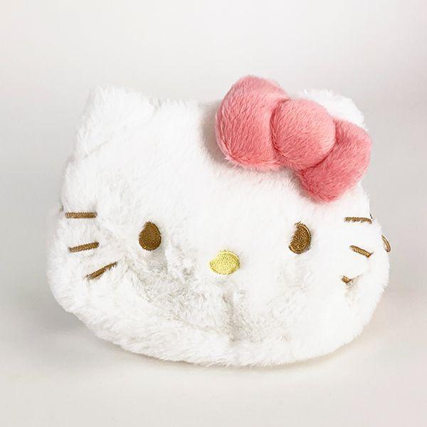 サンリオ ハローキティ ふわふわフェイス ポーチ サンリオ 化粧ポーチ 小物入れ 白 学校 1215 21 パーフェクトワールド 通販 Yahoo ショッピング