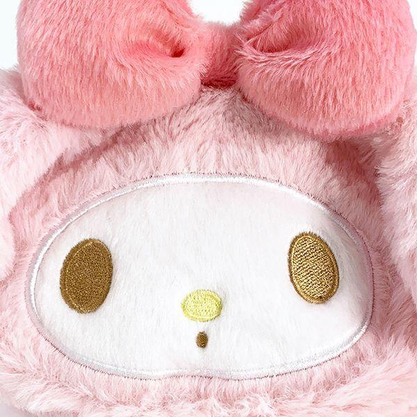 サンリオ マイメロディ ふわふわフェイス ポーチ 化粧ポーチ 小物入れ 