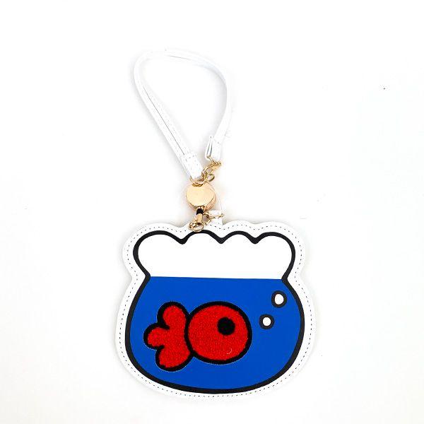 サンリオ ハローキティ クラシック ダイカットリールパス 金魚鉢 パス