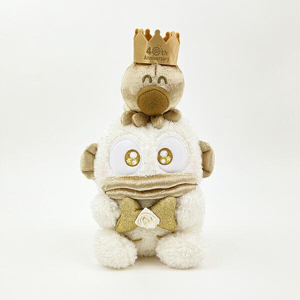サンリオ ハンギョドン 40th 金ぴかバースデー ぬいぐるみ S 40周年