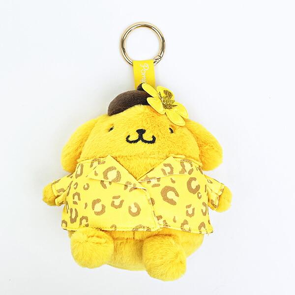 サンリオ ポムポムプリン 日焼けレオパード カラビナマスコット Sanrio