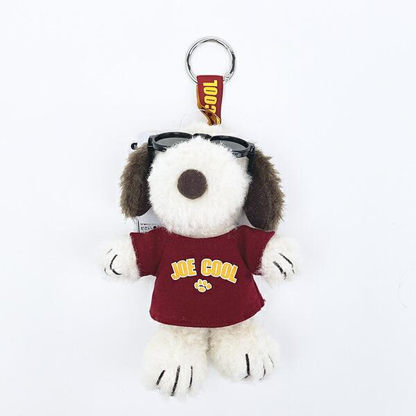 スヌーピー ジョークール マスコットキーホルダー (レッド) カレッジスタイルシリーズ SNOOPY
