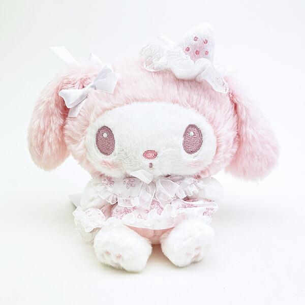 サンリオ マイメロディ ふわくた ぬいぐるみ 白いちごのティータイム