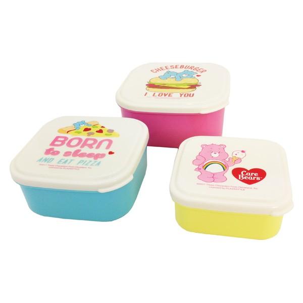 ケアベア ランチボックス ランチ用品 3ケース : パーフェクトワールド