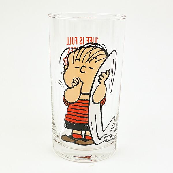 スヌーピー ライナス グラス(レッド) コップ 日本製 SNOOPY